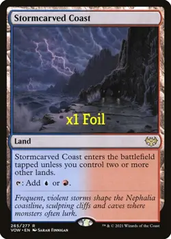 MTG Foil Innistrad: Crimson Vow VOW Stormcarved Coast MINT - Image 1