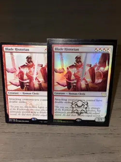 2x Blade Historian (1Foil, 1Reg) Strixhaven: School of Mages MTG NM - Image 1