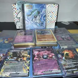 Pokemon 50 Card Lot HOLO/REV Holo with Guaranteed 2 EX / ULTRA Rare Free Binder - Image 2