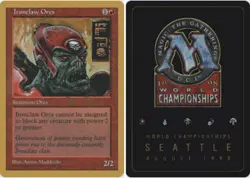 4x Ironclaw Orcs - Ben Rubin - 1998 ~ Near Mint World Championship E MTG Magic x - Image 1