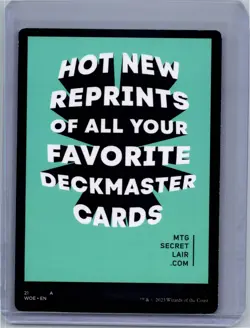 Monster Role / Sorcerer Role Token 15 Wilds of Eldraine MTG LP - Image 2