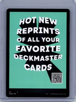 Wicked Role / Cursed Role Token 17 Wilds of Eldraine MTG LP - Image 2