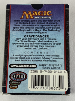 Magic The Gathering TORMENT GRAVE DANGER Theme Deck MTG - Image 2