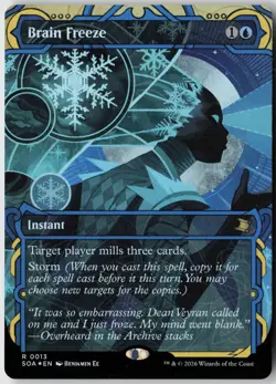 Brain Freeze (13) - Foil - Secrets of Strixhaven Mystical Archive (SOA) - NM - Image 1