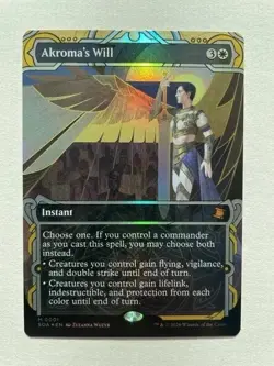 MTG - Akroma's Will - Mystical Archive Foil - SOA 0001 - NM - Image 1