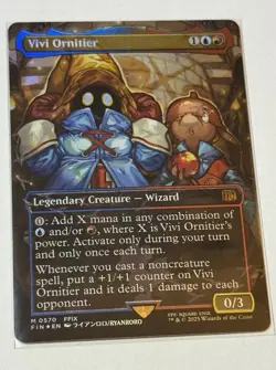 Chocobo Track FOIL Vivi Ornitier (Final Fantasy) - Borderless - NM MTG - Image 1