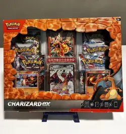 Pokemon Charizard Ex Premium Collection Box ***FACTORY SEALED *** -6 Packs - Image 1