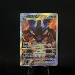 Pokemon TCG Lucario VSTAR SWSH291 Crown Zenith ETB Black Star Promo Card - Image 1