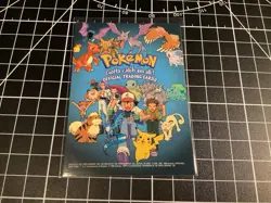 1999 Pokemon TV Animation Card TV Checklist - Image 1