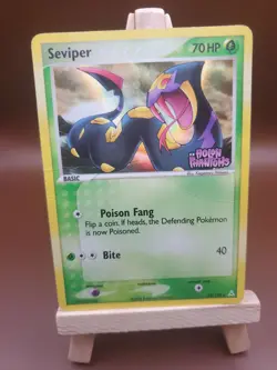 Seviper 32/110 Stamped Holo EX Holon Phantoms Pokemon TCG HP/Creases - Image 1