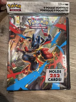Ultra Pro Pokemon TCG Mega Evolution 9 Pocket Portfolio - - Image 1