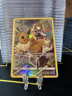 Eevee Pokemon Sword & Shield Brilliant Stars Trainer Gallery #TG11 - Image 1