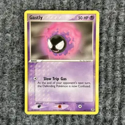 Pokemon EX FireRed LeafGreen Gastly 63/112 Uncommon NM - Image 1
