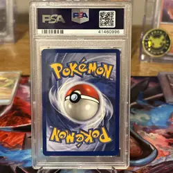 1999 POKEMON FOSSIL 1ST EDITION #4 DRAGONITE-HOLO PSA 8 💎 - Image 3