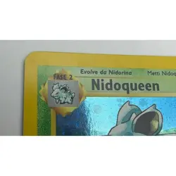 Nidoqueen 7/64 Holo Jungle Pokemon Italian Card With SWIRL MP - Image 2