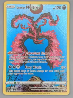 GALARIAN MOLTRES SWSH284 P SWORD & SHIELD PROMO NM -UK SELLER - Image 1