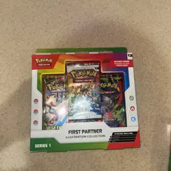Pokemon TCG First Partner Illustration Collection Box Series 1 |BRAND NEW SEALED - Image 1