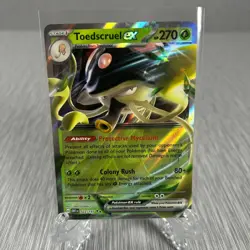 Toedscruel ex - 022/197 Obsidian Flames Double Rare Pokemon - NM/MINT - Image 1