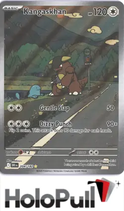 KANGASKHAN 204/182 ILLUSTRATION RARE DESTINED RIVALS POKEMON NM/M - Image 1