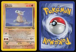 Cubone 50/64 Unlimited Common Jungle Pokemon SPANISH LP - Image 3