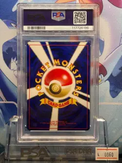 Pokemon Card 2000 Japanese Neo 2 Dark Raichu Holo No.026 PSA 9 NM-MT - Image 2