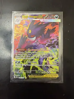 Pokemon TCG Mega Gengar Ex 284/217 Special Illustration Rare SIR Ascended Heroes - Image 1