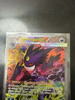 Pokemon TCG Mega Gengar Ex 284/217 Special Illustration Rare SIR Ascended Heroes - Image 2