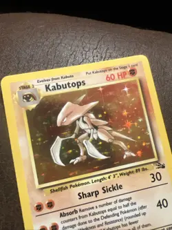 Kabutops ⭐ 9/62 Holo Rare Fossil 1999 Pokemon / LP - Image 3