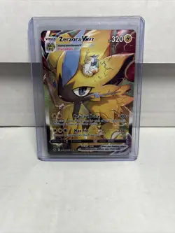 NM Pokemon Crown Zenith Zeraora VMAX Galarian Gallery GG42 Full Art #GG42 - Image 1