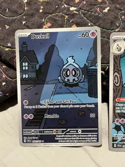 Duskull 068 Dusclops 069 Dusknoir 070/064 Pokemon TCG Shrouded Fable IR NM - Image 2