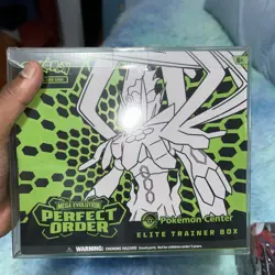 Pokemon TCG Perfect Order Pokemon Center Elite Trainer Box with plastic case - Image 1