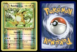 RAICHU (XY EVOLUTIONS) 36/108 RARE DECK EXCLUSIVES REVERSE HOLO POKEMON NM - Image 1