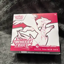 Pokemon TCG White Flare Pokemon Center Elite Trainer Box Sealed - Image 1