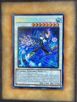 Yugioh Enigmaster Packbit PHNI-EN042 Secret Rare 1st Ed NM - Image 1