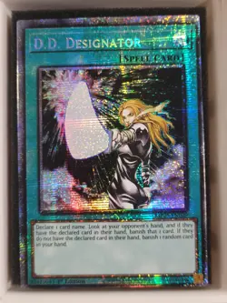 Yu-Gi-Oh! TCG D.D. Designator MP25-EN020 2025 Mega-Pack 1st Edition - Image 1