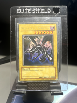 Yugioh Red Eyes B. Dragon LOB-070 Ultra Rare HP/MP ORIGINAL PRINT - Image 1