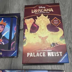 Disney Lorcana TCG BUNDLE Factory Sealed Illumineer’s Quest Palace Heist Box - Image 3