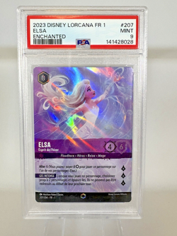 DISNEY LORCANA - Enchantee Elsa 207/204 FR - FIRST PRINT - PSA 9 - Image 1