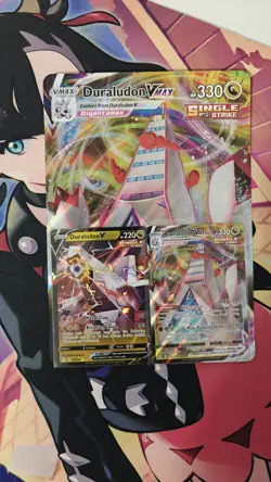 Duraludon VMAX Evolving Skies Jumbo Oversized V Pokemon Card TCG - Image 1