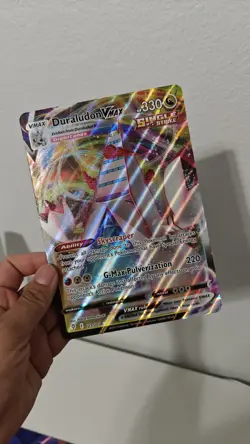 Duraludon VMAX Evolving Skies Jumbo Oversized V Pokemon Card TCG - Image 4