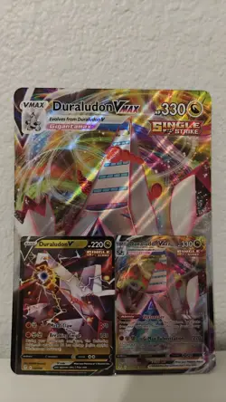Duraludon VMAX Evolving Skies Jumbo Oversized V Pokemon Card TCG - Image 5
