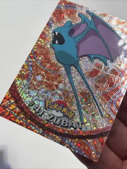 SPARKLE Zubat #41 Topps Chrome 2000 Series 1 T.V Holo Pokemon Card TCG - Image 2