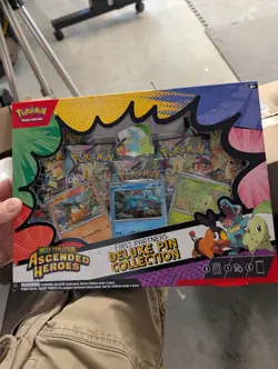 Pokemon TCG Ascended Heroes First Partners Deluxe Pin Collection Box |BRAND NEW - Image 1