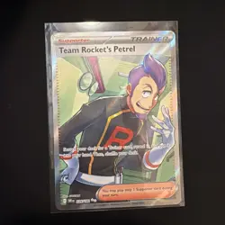 Team Rocket's Petrel 226/182 Ultra Rare Destined Rivals Pokemon NM - Image 1