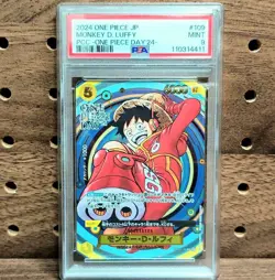 PSA9 2 Consecutive Rare One Piece CARD Premium Card Collection ONE PIECE DAY 24 - Image 2