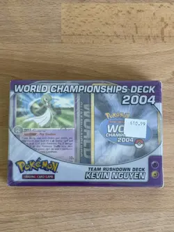 Pokemon TCG World Championships Deck 2004 Kevin Nguyen Team Rushdown - Sealed - Image 1