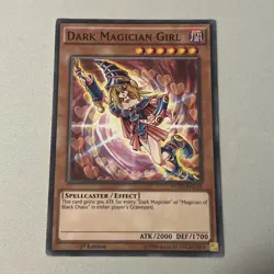 Dark Magician Girl YGLD-ENC10 Common 1st Ed NM Yugioh - Image 1