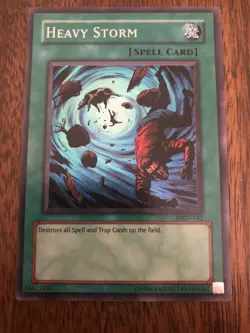 Yu-Gi-Oh! TCG Heavy Storm Metal Raiders MRD-142 Super Rare Original Print NM/M - Image 1