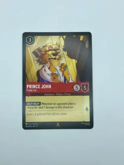 Disney Lorcana Reign of Jafar - Prince John Fraidy-Cat 146/204 Non Foil - Image 1