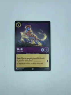 Disney Lorcana Rajah - Ghostly Tiger 62/204 Archazia's Island Non-foil - Image 1